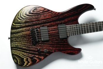 JA-STER Custom - Metallic Red to Yellow on Black Background